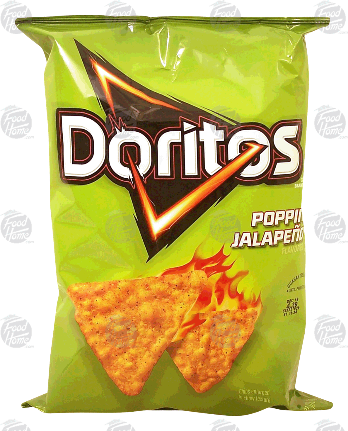 Doritos&nbsp;&nbsp;poppin' jalapeno flavor tortilla chips Full-Size Picture